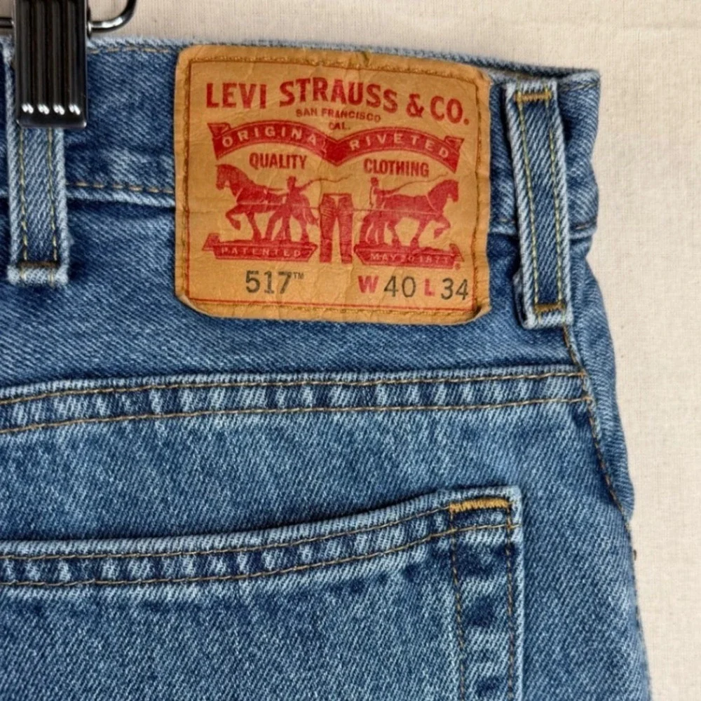 Levi's Men's 517‎ Bootcut Jeans size 40X34 Blue